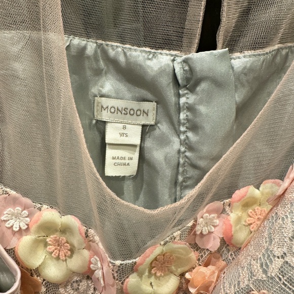 Monsoon girl formal  tulle  dress size 9 - Picture 3 of 5